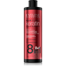 Učitajte sliku u preglednik galerije, HAIR CLINIC KERATIN COLOR&amp;REPAIR šampon 8u1 245ml