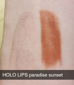 Lovely Holo lips set - paradise sunset