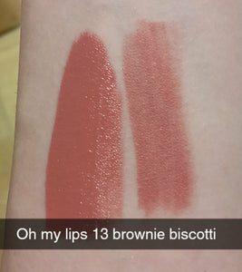 Eveline oh my velvet lips -13 brownie biscotti