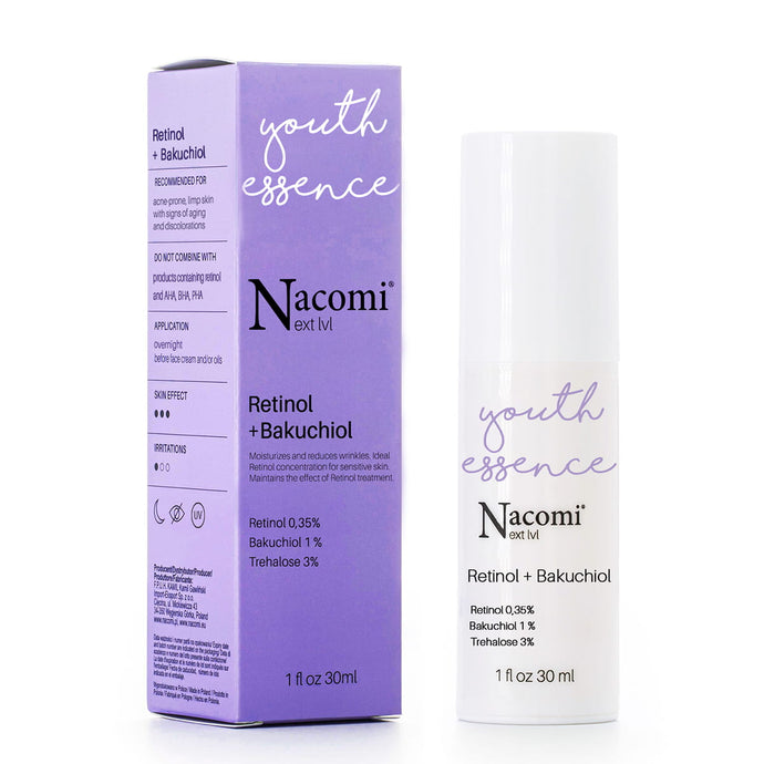 Nacomi next lvl.serum Retinol+bakuchiol 30ml