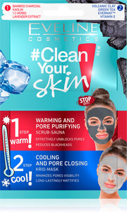 Eveline Clean your skin maska 2/1 2x5ml