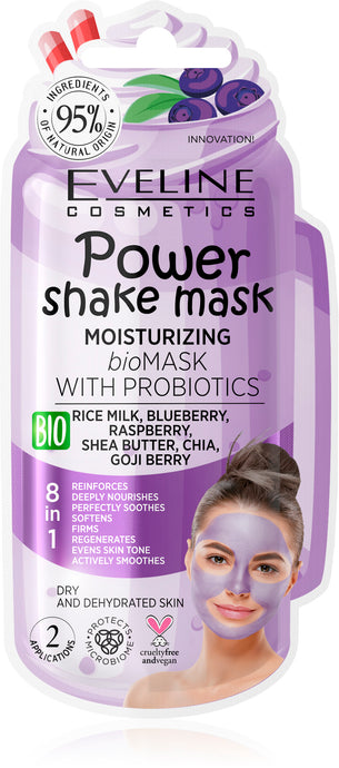 Eveline power shake mask -Moisturizing 10ml
