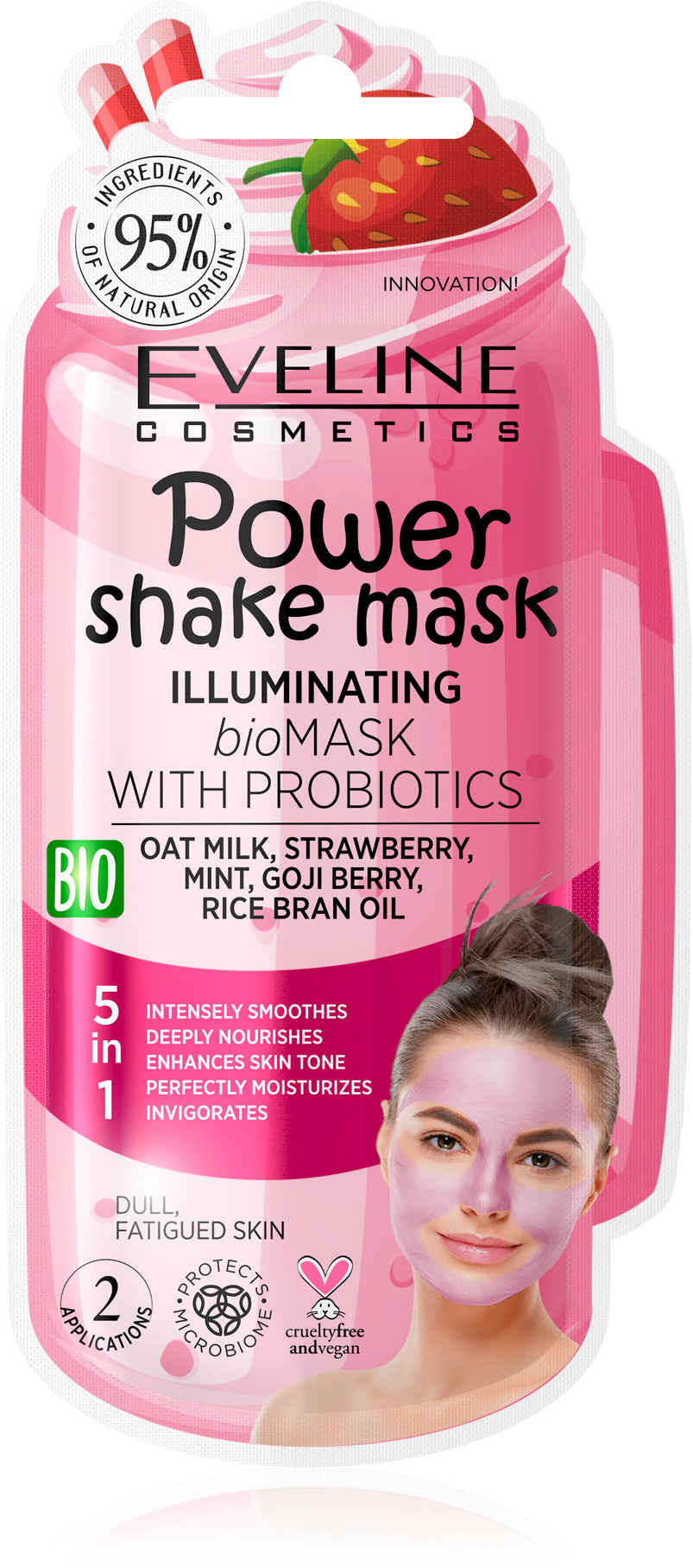 Eveline power shake mask -illuminating 10ml