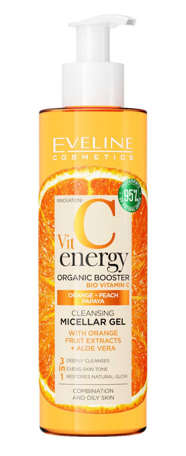 Eveline vit C energy org.booster clean. micelar gel 200ml