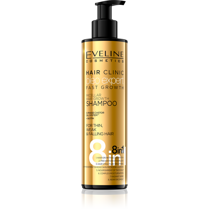 HAIR CLINIC OLEO EXPERT šampon za brži rast kose 8u1 400ml
