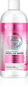 FACEMED Hyaluronic micelarna voda za suvu i osjetljivu kožu 400ml