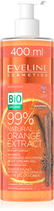 Eveline 99% natural Orange body gel 400ml