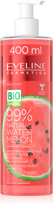 Eveline natural 99% water melon body&face hidrogel 400ml
