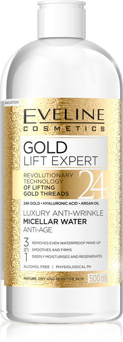Eveline Gold lift expert micelarna voda 400ml