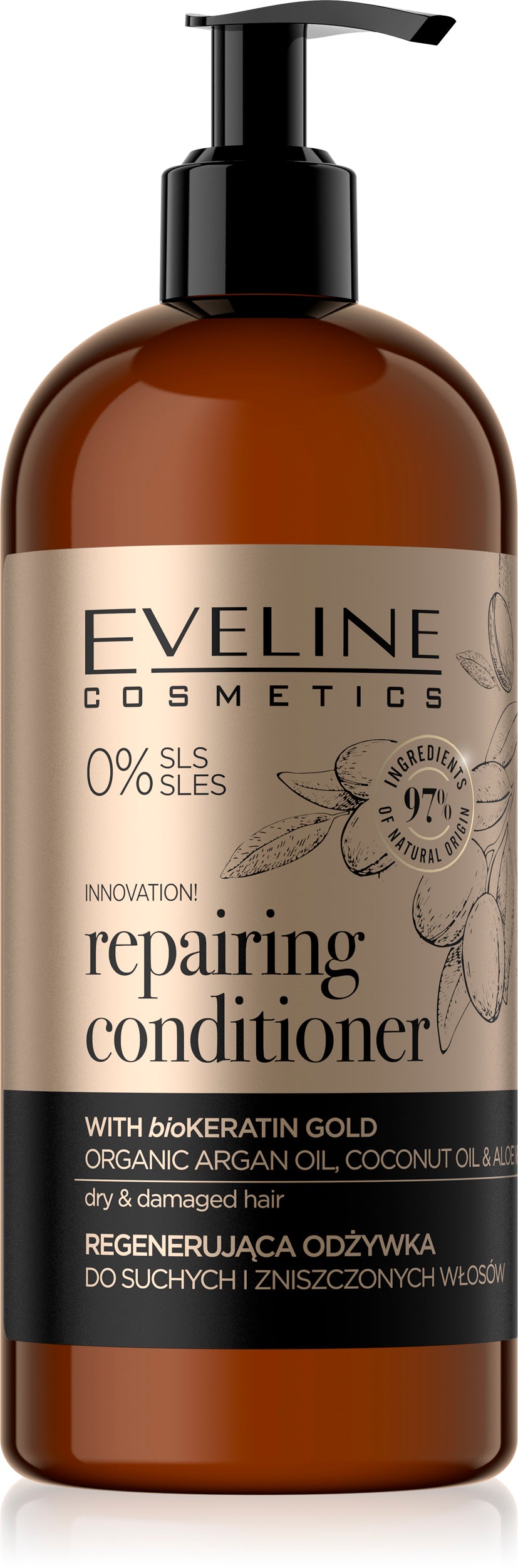 Eveline organic gold repar.conditioner 500ml