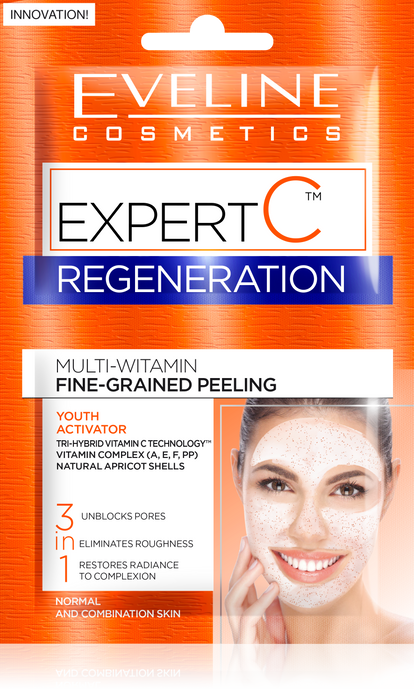 Expert C multivitamin peeling maska za lice 2x5ml