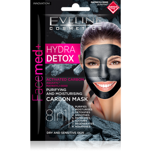 FACEMED hydra detox maska za lice 2x5ml