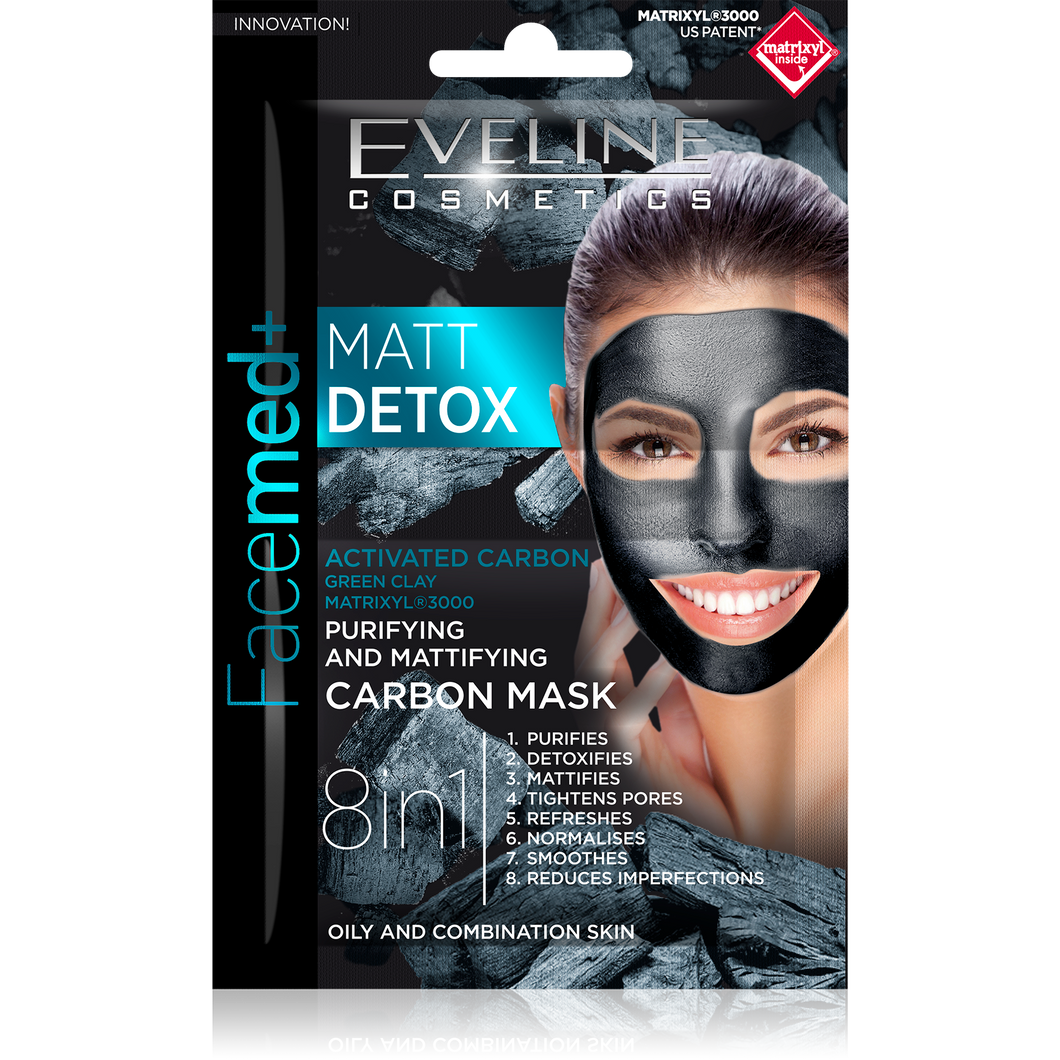 FACEMED matt detox maska za lice 2x5ml