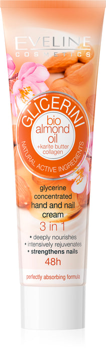 Eveline glicerinska krema za ruke -Almond oil 100ml