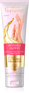 Eveline invisible gloves krema za ruke, 10% urea collagen 100ml