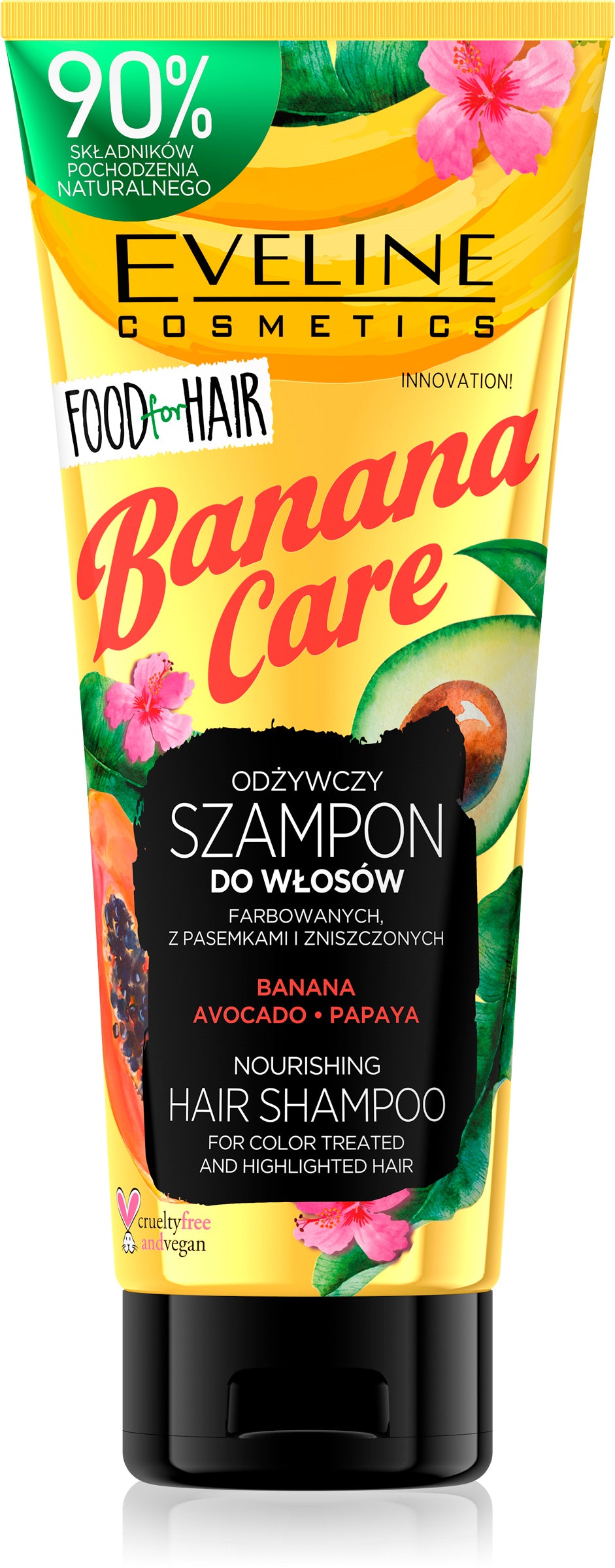 Eveline natural Šampon - Banana care 250ml