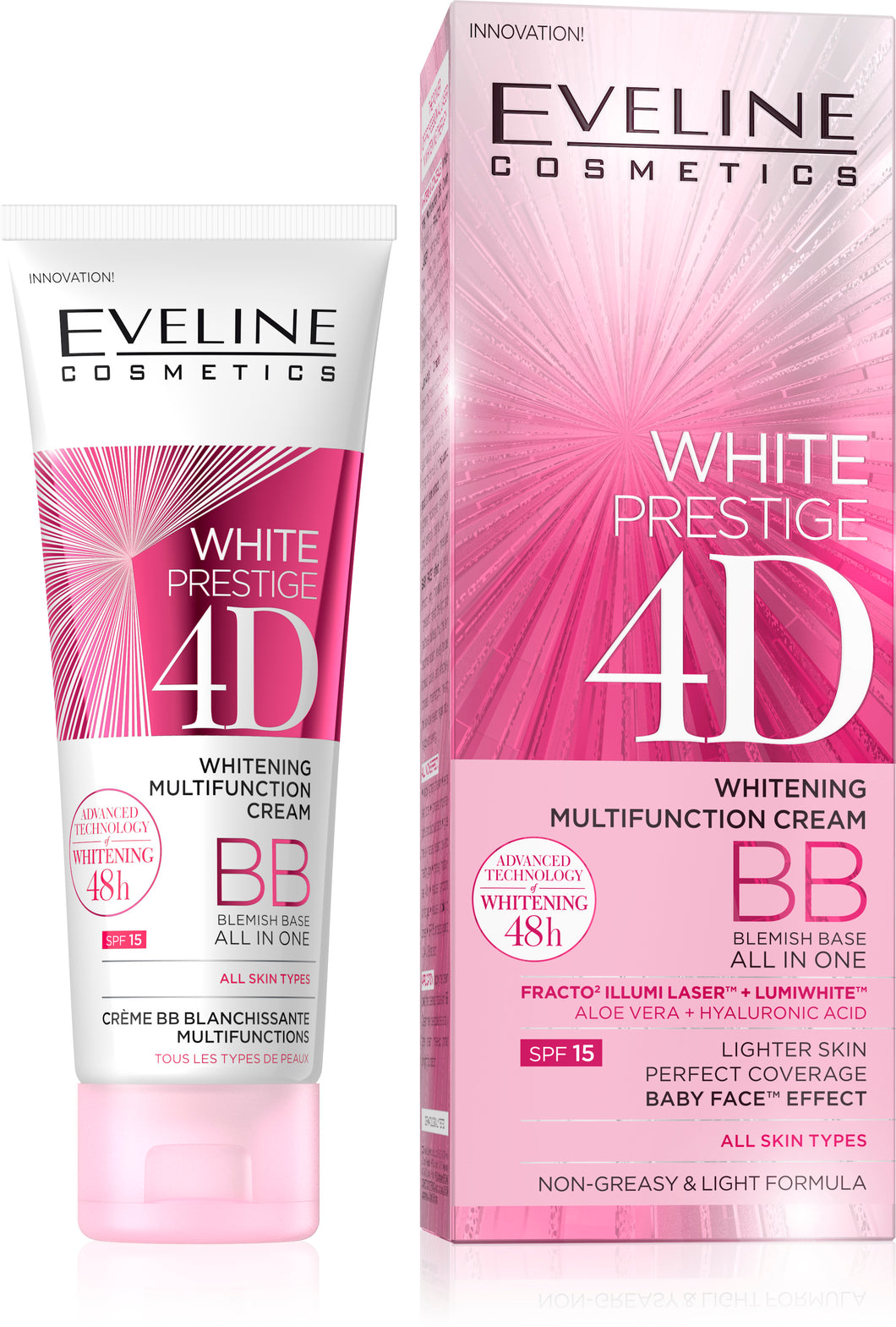 Eveline white prestige 4D BB krema 50ml