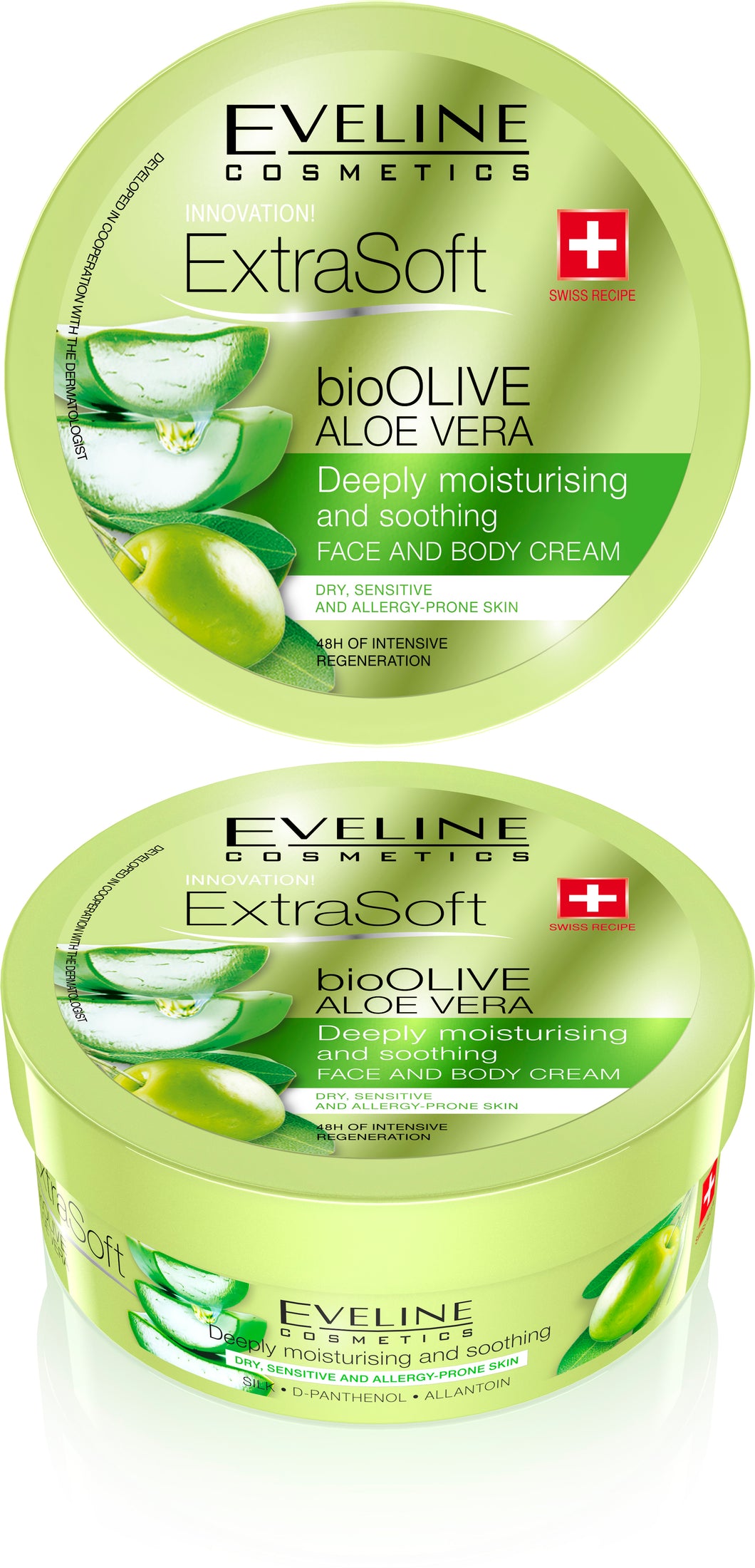 Eveline extra soft Olive - aloe vera krema za ruke i tijelo 175ml