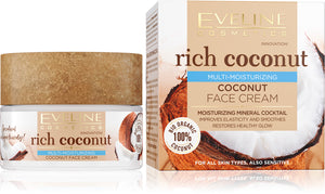 Eveline rich coconut hidratantna krema za lice dan/noć 50ml