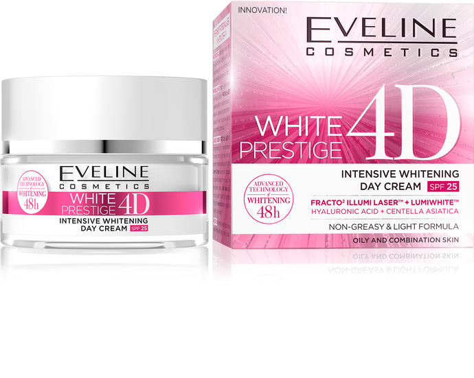 Eveline white prestige 4D dnevna krema 50ml