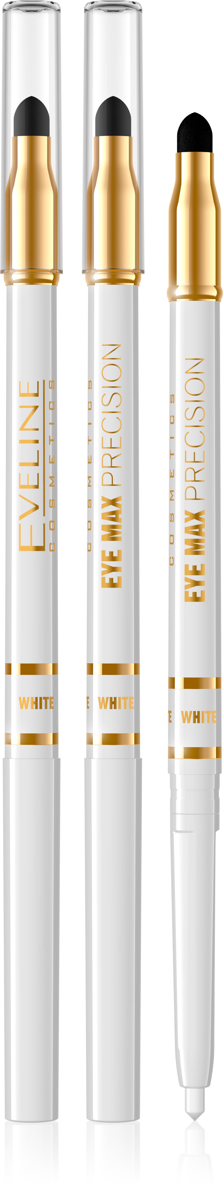 EYE MAX PRECISION-AUTOMATIC olovka za oči sa sunjerom -Bijela