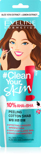 Eveline Clean your skin peeling cotton štapići 10% AHA+BHA