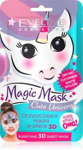 Eveline magic mask -cute unicorn