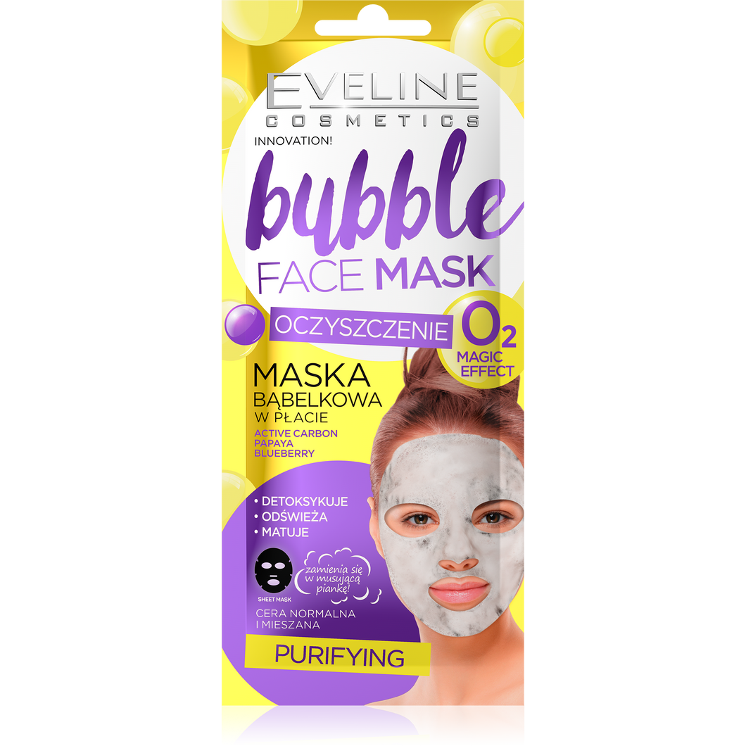 Eveline Bubble maska za lice -purifying