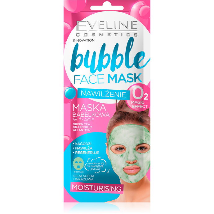 Eveline Bubble maska za lice -moisturising