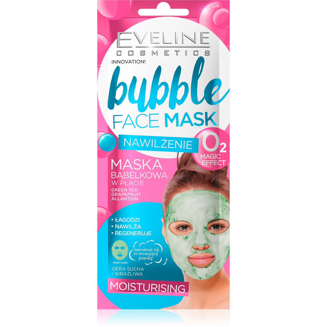 Eveline Bubble maska za lice -moisturising