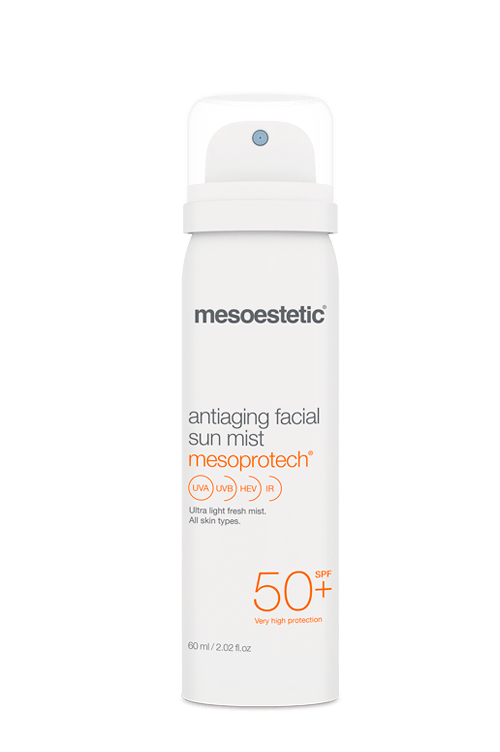 Mesoestetic Mesoprotech antiaging facial sun mist spf 50 60ml