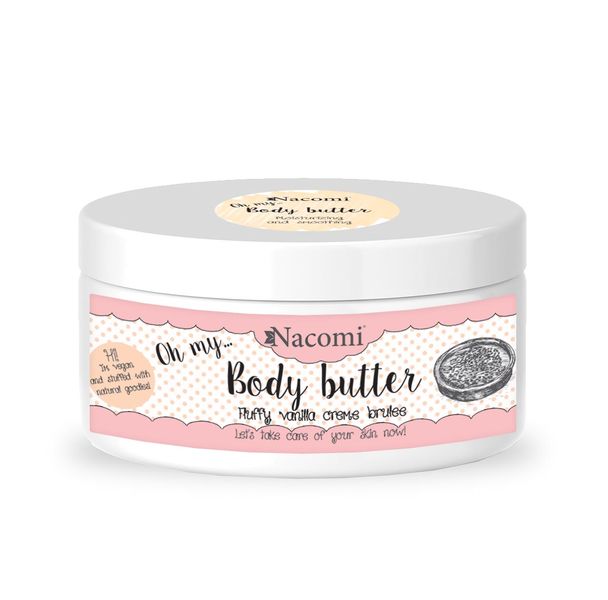 Nacomi Body butter - Vanilla crème brulee
100ml