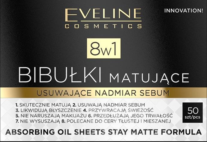 Eveline oil absorbing sheets 50kom