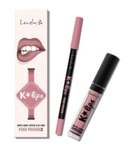 Učitajte sliku u preglednik galerije, Lovely K lips set - pink poison