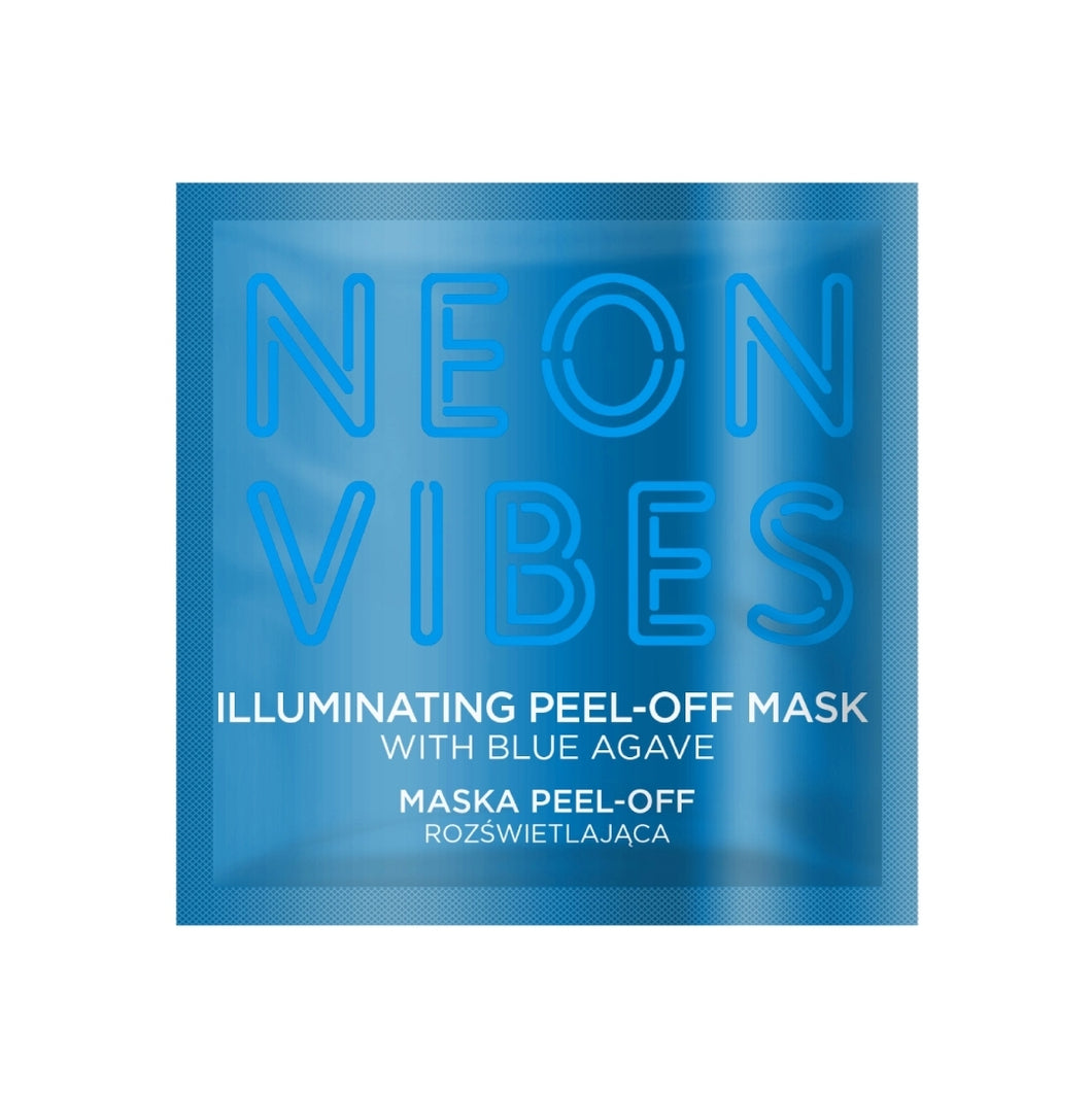 Marion Neon vibes illuminating peel-off maska /Blue agave