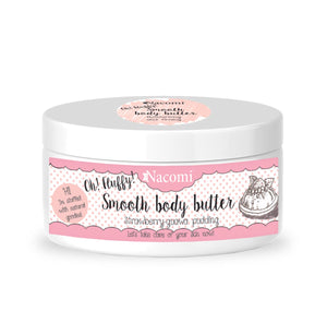 Nacomi Smooth Body Butter - Strawberry-guava pudding
100g