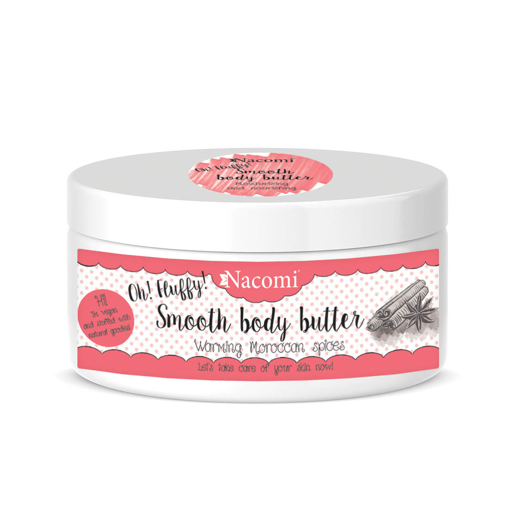 Nacomi Smooth Body Butter - Warming Moroccan Spices
100g