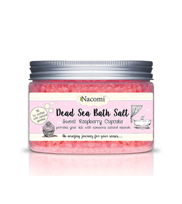 Nacomi bath salt - sweet rasberry cupcake 450g