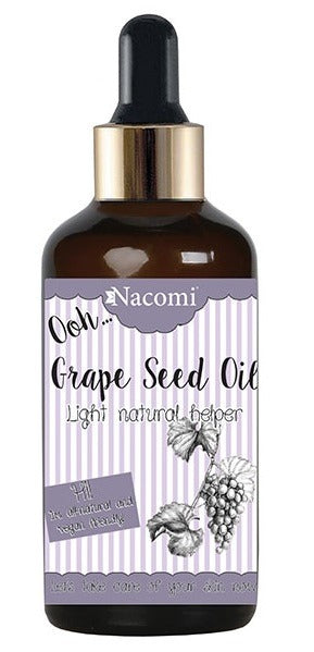 Nacomi grape seed (groždje) oil 100% 50ml