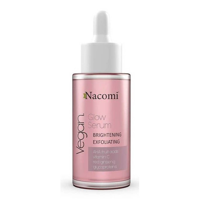 Nacomi Glow Serum – Brightening & Exfoliating Serum with AHA fruit acids and red ginseng
40ml