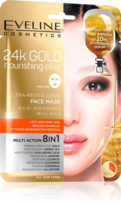 Sheet maska za lice 24k GOLD